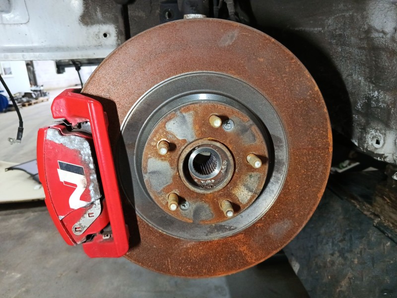 Recambio de disco freno delantero izquierdo para hyundai i30 (pde, pd, pden) 2.0 n referencia OEM IAM 51712S0100  