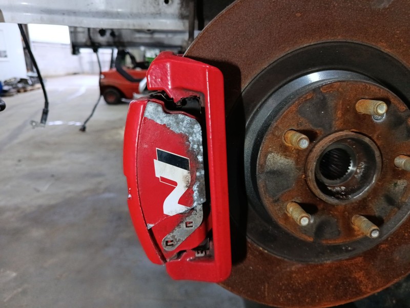 Recambio de pinza freno delantera izquierda para hyundai i30 (pde, pd, pden) 2.0 n referencia OEM IAM 58180S0A10  