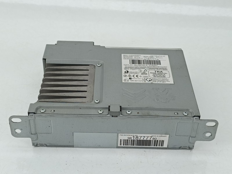 Recambio de sistema audio / radio cd para peugeot traveller autobús (v_) 1.6 bluehdi 115 referencia OEM IAM 9818777780  
