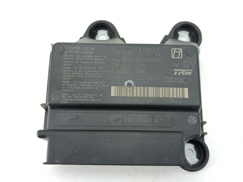 Recambio de modulo electronico para iveco daily vi furgoneta 33s16, 35s16, 35c16, 40c16, 50c16 referencia OEM IAM 5801460860  