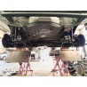 Recambio de puente trasero para toyota yaris (_p21_, _pa1_, _ph1_) 1.5 hybrid (mxph10) referencia OEM IAM 42110K0030  