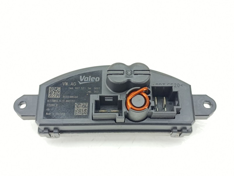 Recambio de resistencia calefaccion para audi a3 sportback (8ya, 8yf) 35 tdi referencia OEM IAM 5WA907521  