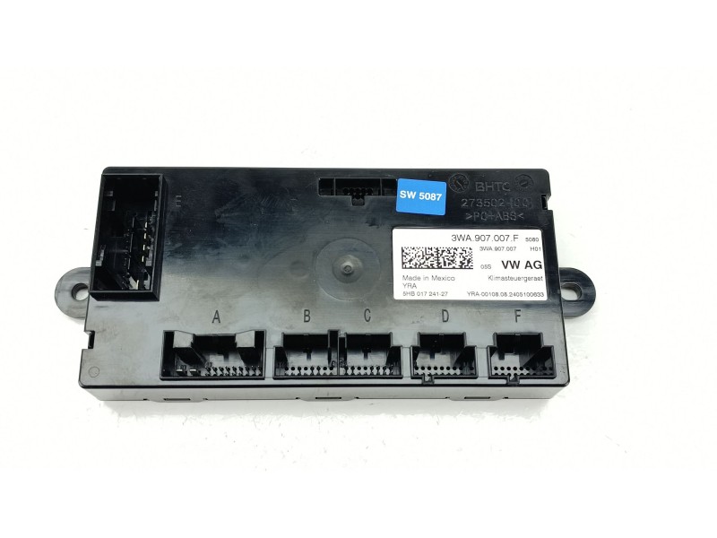 Recambio de modulo electronico para volkswagen golf viii variant (cg5, db5) 1.5 tsi referencia OEM IAM 3WA907007F  