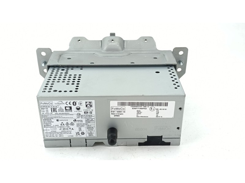 Recambio de sistema audio / radio cd para ford puma (j2k, cf7) 1.0 ecoboost referencia OEM IAM M1BT18D804HE  