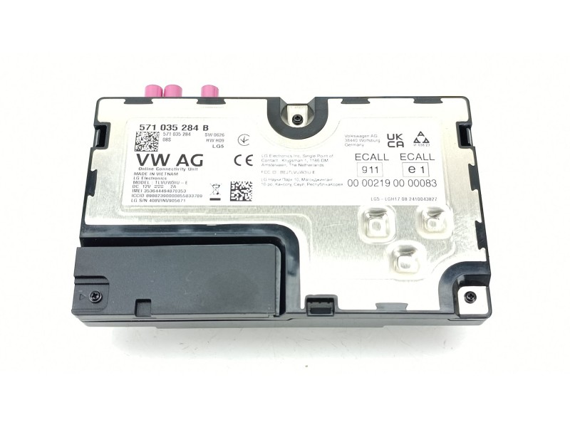 Recambio de modulo electronico para volkswagen golf viii (cd1, da1) 2.0 tdi referencia OEM IAM 571035284B  