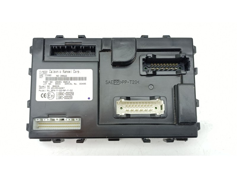 Recambio de modulo electronico para nissan nv200 furgoneta e-nv (me0n) referencia OEM IAM 284B16WX1A  