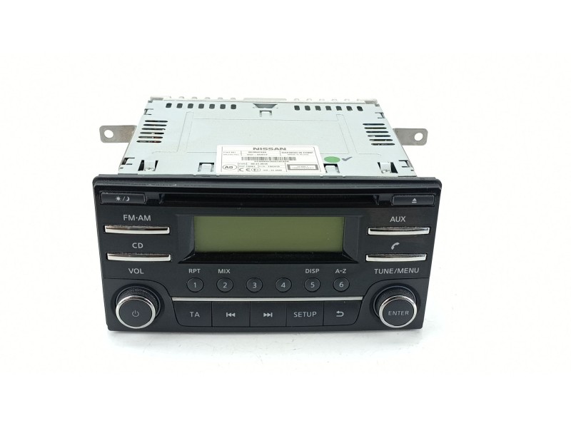 Recambio de sistema audio / radio cd para nissan nv200 furgoneta e-nv (me0n) referencia OEM IAM 281854FA0A  