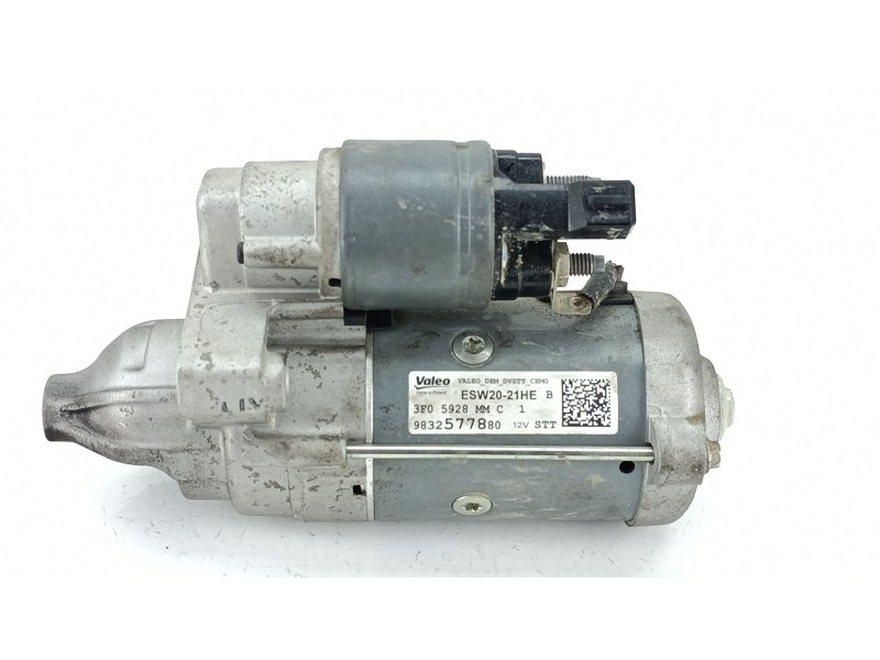 Recambio de motor arranque para peugeot rifter 1.5 bluehdi 100 referencia OEM IAM 9832577880  