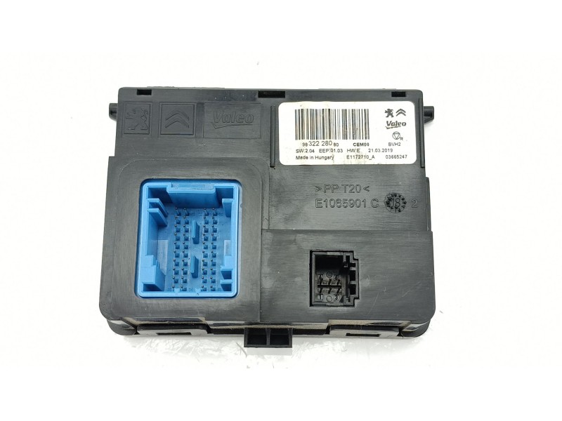 Recambio de modulo electronico para citroën berlingo furgoneta/monovolumen (k9) 1.6 bluehdi 75 referencia OEM IAM 9832228080  