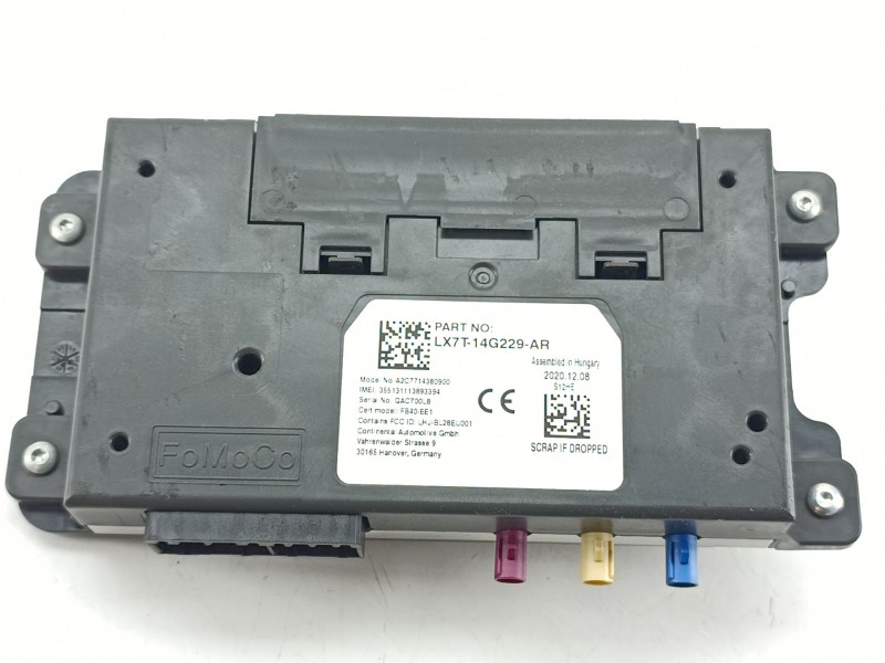 Recambio de modulo electronico para ford focus iv (hn) 1.5 ecoblue referencia OEM IAM LX7T14G229AR  