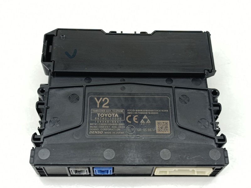 Recambio de modulo electronico para toyota c-hr (_x1_) 1.8 hybrid (zyx10_, zyx11_) referencia OEM IAM 8674010030  
