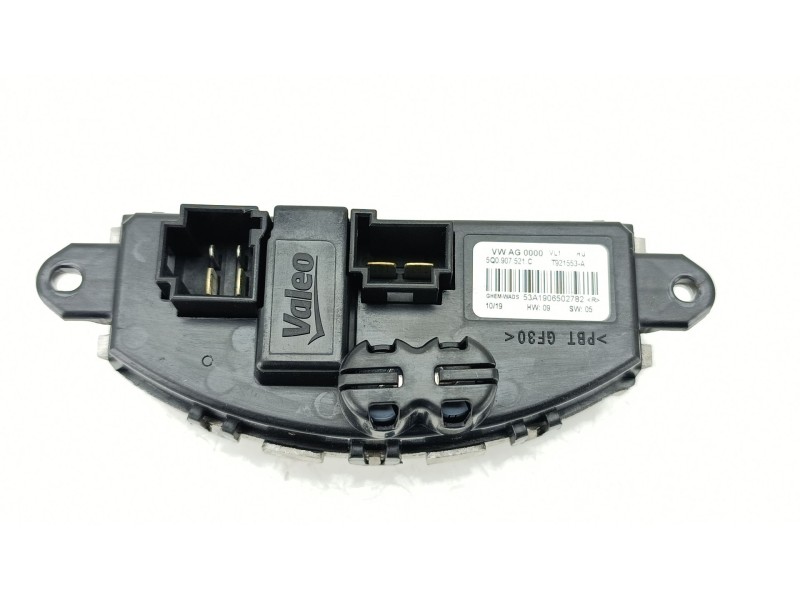 Recambio de resistencia calefaccion para seat leon (5f1) 1.5 tgi referencia OEM IAM 5Q0907521C  