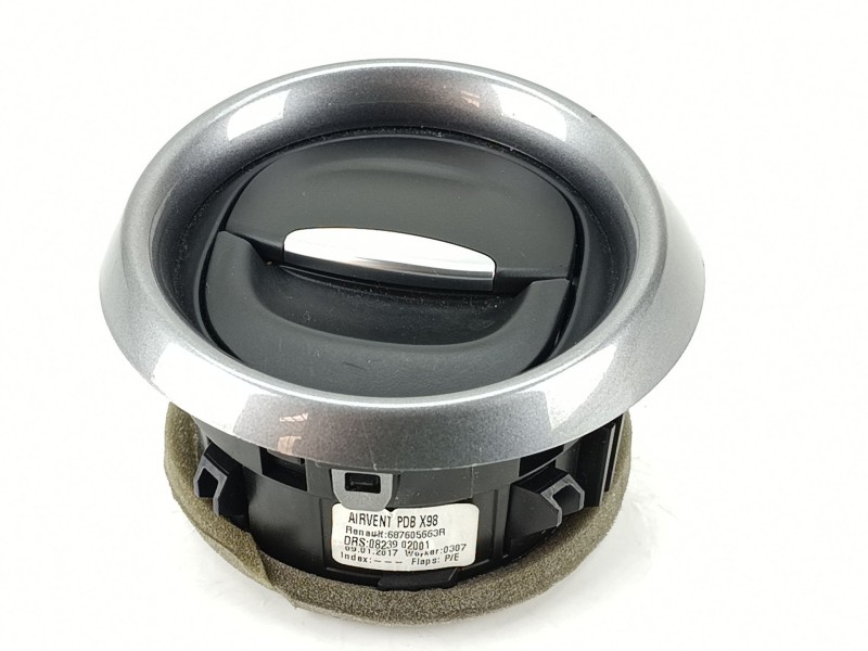 Recambio de aireador para renault clio iv (bh_) 0.9 tce 90 referencia OEM IAM 687605663R  