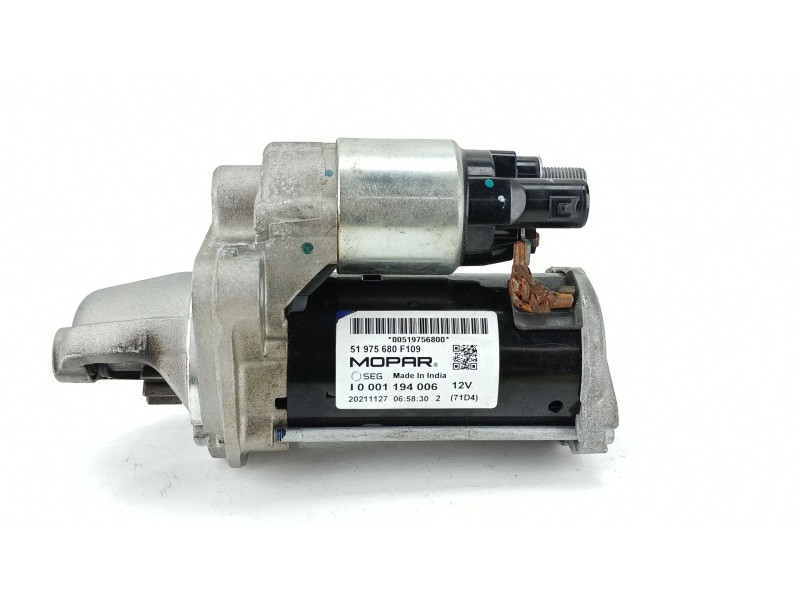 Recambio de motor arranque para jeep compass (mp, m6, mv, m7) 1.3 referencia OEM IAM 00000519756800  