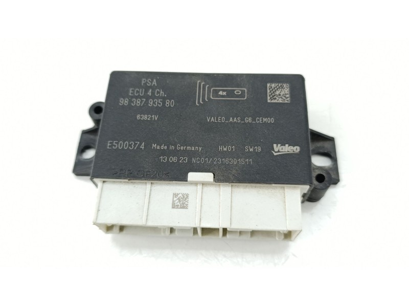 Recambio de modulo electronico para peugeot partner furgoneta/monovolumen (k9) 1.5 bluehdi 100 referencia OEM IAM 9838793580  