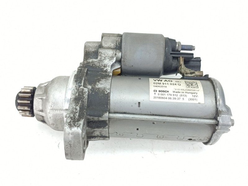 Recambio de motor arranque para volkswagen polo vi (aw1, bz1, ae1) 1.0 referencia OEM IAM 02M911024Q  