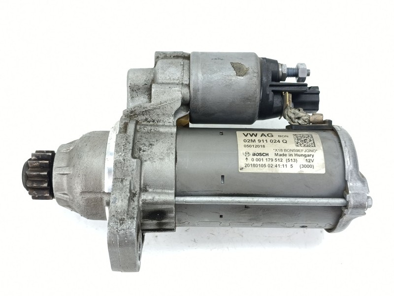 Recambio de motor arranque para volkswagen t-roc (a11, d11) 1.5 tsi referencia OEM IAM 02M911024Q  