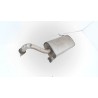 Recambio de silenciador trasero para kia carens iv 1.7 crdi referencia OEM IAM 28710A4350  