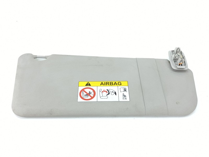 Recambio de parasol derecho para peugeot rifter 1.5 bluehdi 100 referencia OEM IAM 9809498377  