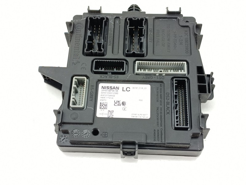 Recambio de modulo electronico para nissan juke (f16_) 1.0 referencia OEM IAM 284B26PA1B  