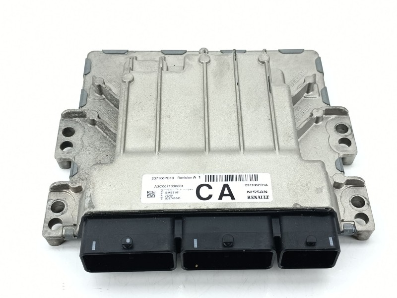 Recambio de centralita motor uce para nissan juke (f16_) 1.0 referencia OEM IAM 237106PB1A  
