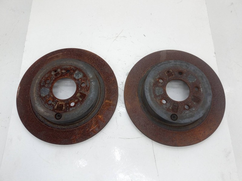 Recambio de disco de freno trasero para mazda cx-7 (er) 2.2 mzr-cd awd (er10a) referencia OEM IAM 0986479758  