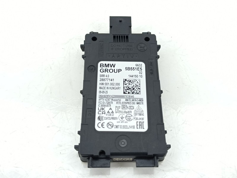 Recambio de modulo electronico para bmw 1 (f40) 118 d referencia OEM IAM 5B551E5  