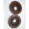 Recambio de disco de freno trasero para mazda cx-7 (er) 2.2 mzr-cd awd (er10a) referencia OEM IAM 0986479758  