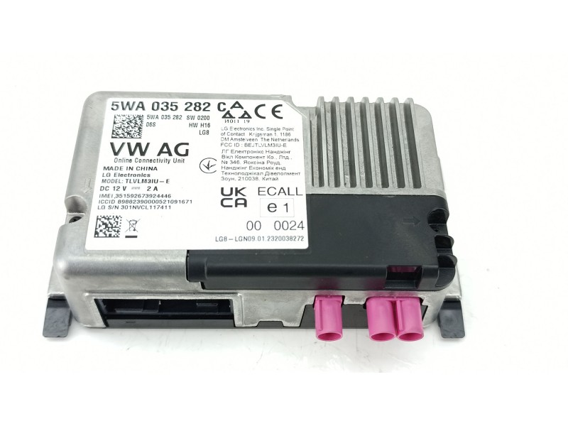 Recambio de modulo electronico para skoda fabia iv (pj3) 1.0 mpi referencia OEM IAM 5WA035282C  
