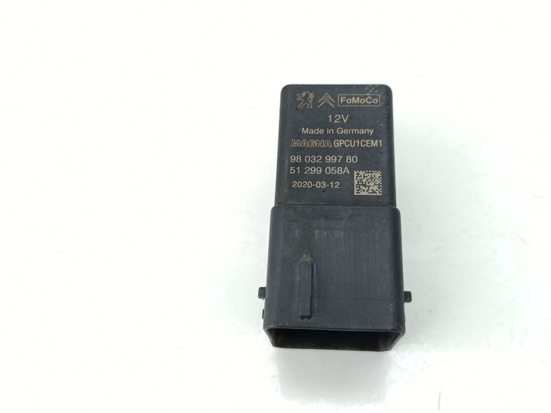 Recambio de caja precalentamiento para citroën jumper iii furgoneta 2.2 bluehdi 140 referencia OEM IAM 9803299780  
