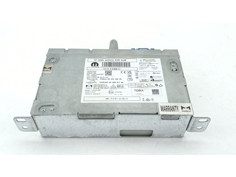 Recambio de sistema audio / radio cd para fiat 600 mild hybrid referencia OEM IAM 9872112580  