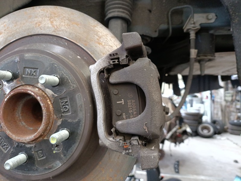 Recambio de pinza freno trasera izquierda para hyundai tucson (tl, tle) 1.6 t-gdi referencia OEM IAM 58210N7600  