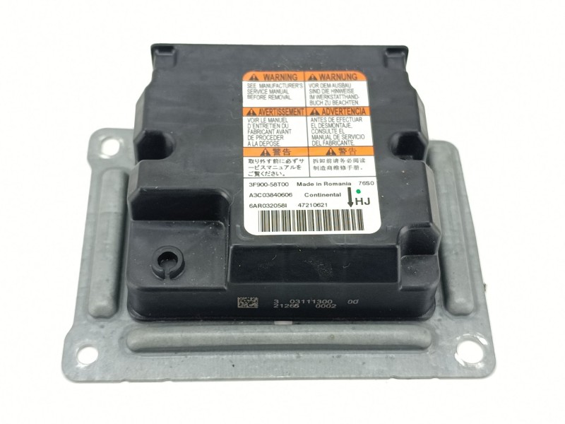 Recambio de centralita airbag para suzuki s-cross 1.4 smart hybrid (akk414) referencia OEM IAM 3F90058T00  
