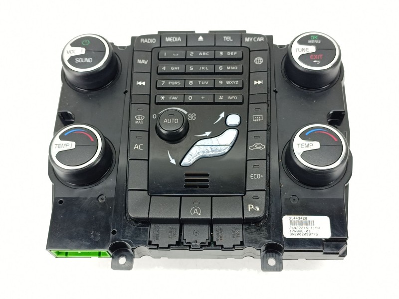 Recambio de mando climatizador para volvo xc60 i suv (156) d3 referencia OEM IAM 31443428  