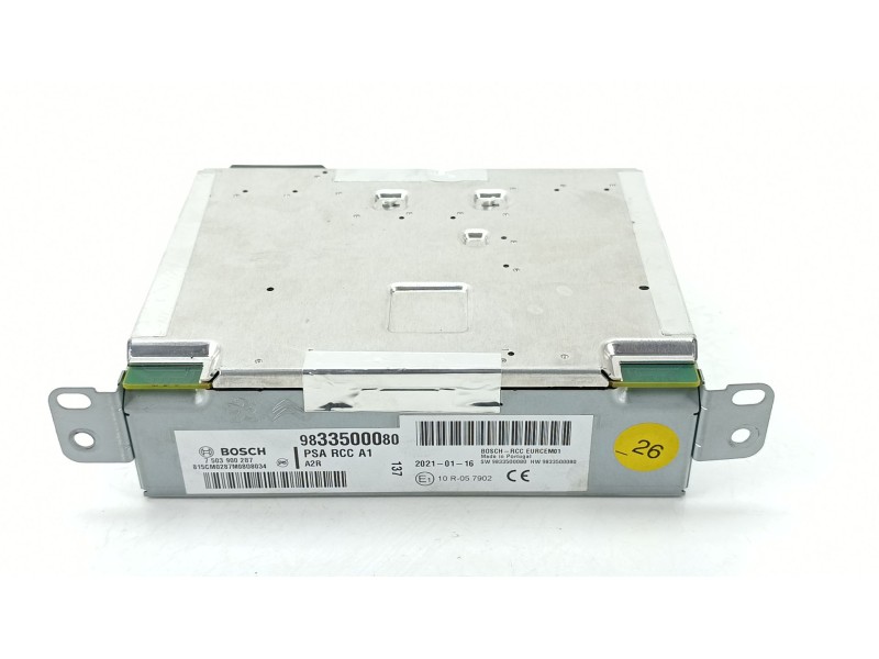 Recambio de sistema audio / radio cd para opel combo furgón/monospace (k9) 1.5 d referencia OEM IAM 9833500080  