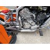 Recambio de colector escape para hyosung aquila aquila 650 referencia OEM IAM   