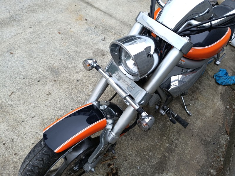 Recambio de horquilla para hyosung aquila aquila 650 referencia OEM IAM   