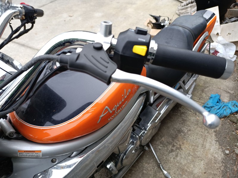 Recambio de maneta embrague para hyosung aquila aquila 650 referencia OEM IAM   