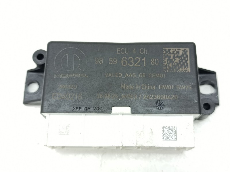 Recambio de modulo electronico para toyota proace furgoneta (mdz_) 1.5 d4d (mdz1) referencia OEM IAM 9859632180  