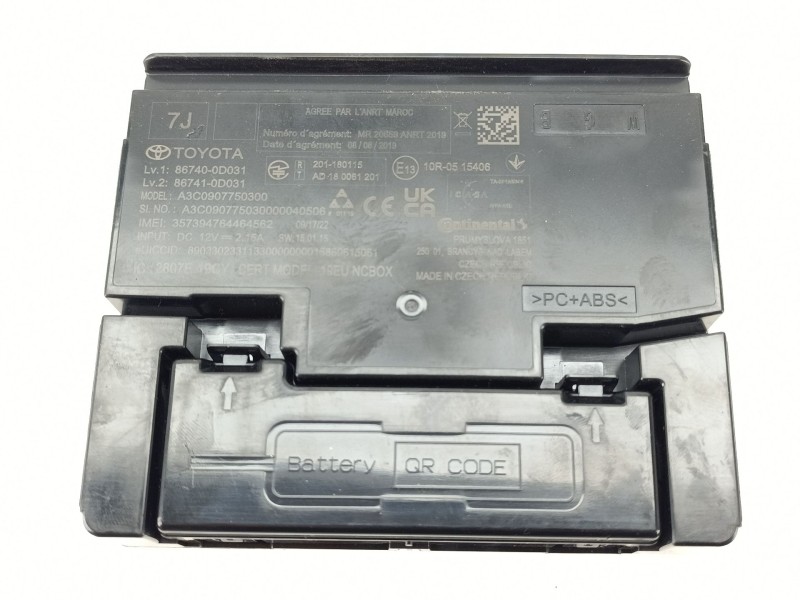 Recambio de modulo electronico para toyota yaris (_p21_, _pa1_, _ph1_) 1.5 hybrid (mxph10) referencia OEM IAM 867400D031  