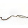 Recambio de tubo escape central para kia stonic (yb) 1.0 t-gdi eco-dynamics+ referencia OEM IAM YBS20  