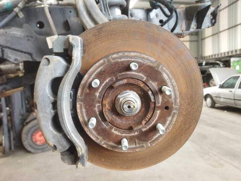 Recambio de disco de freno delantero derecho para ford ranger (tke) 2.0 ecoblue 4x4 referencia OEM IAM   