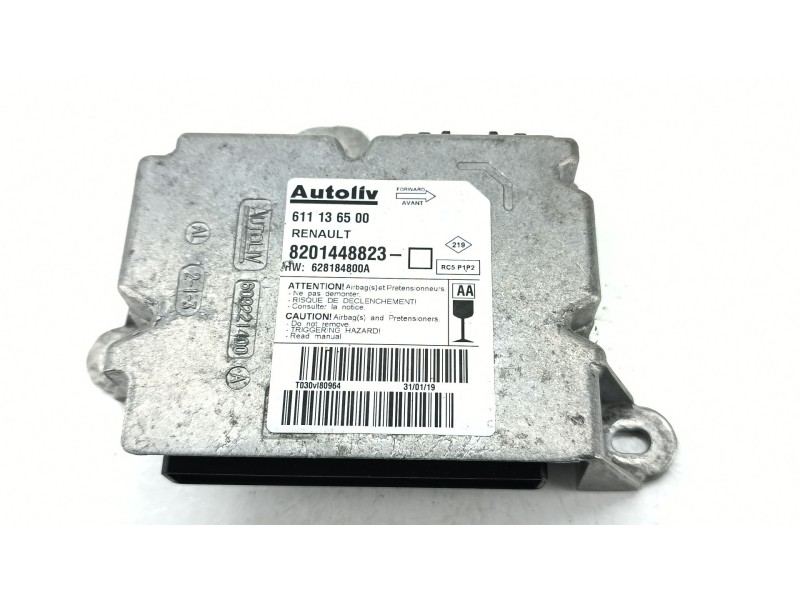 Recambio de centralita airbag para opel movano b furgoneta (x62) 2.3 cdti fwd (fv) referencia OEM IAM 8201448823  