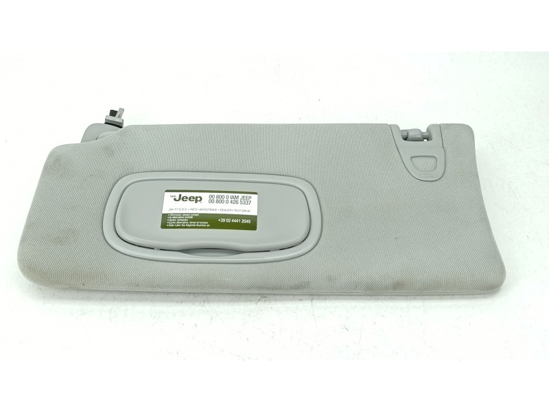 Recambio de parasol izquierdo para jeep compass (mp, m6, mv, m7) 1.3 hybrid 4x4 referencia OEM IAM 0000060946234  
