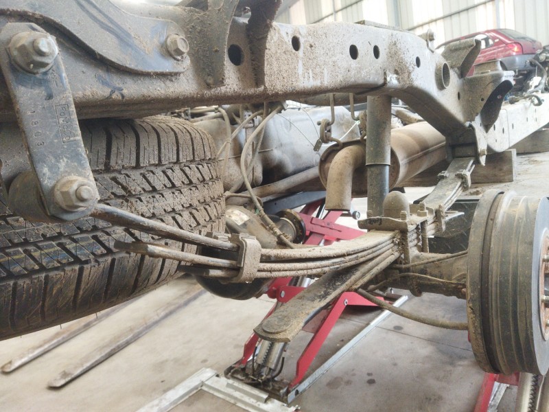 Recambio de ballesta trasera para ford ranger (tke) 2.0 ecoblue 4x4 referencia OEM IAM JB3C5560SF  