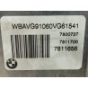 Recambio de centralita motor uce para bmw 3 (e90) 320 d referencia OEM IAM 781170001  