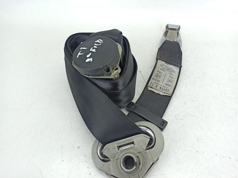 Recambio de cinturon seguridad trasero izquierdo para volkswagen sharan (7n1, 7n2) 2.0 tdi referencia OEM IAM 7M3857811C  