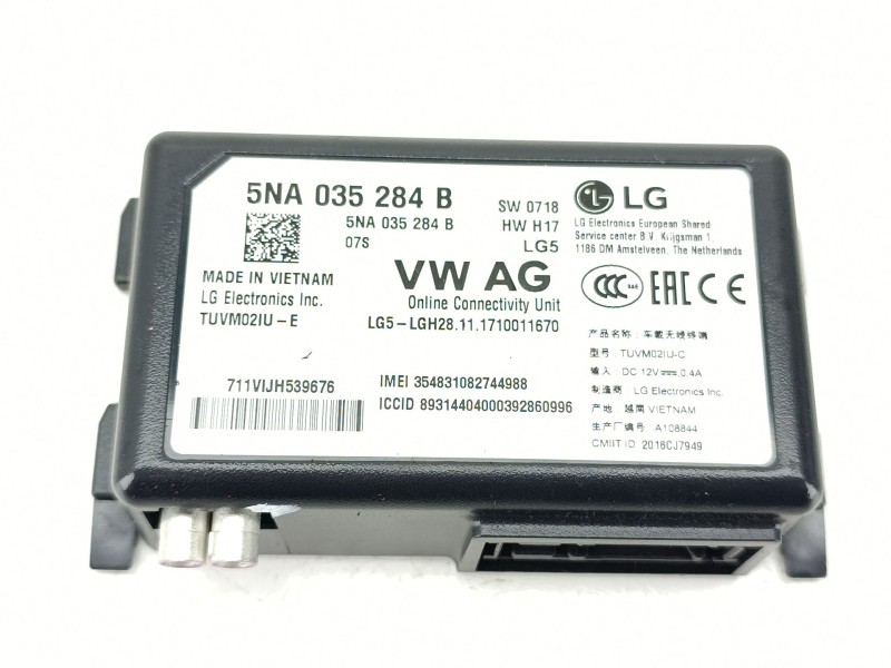Recambio de modulo electronico para volkswagen t-roc (a11, d11) 1.5 tsi referencia OEM IAM 5NA035284B  