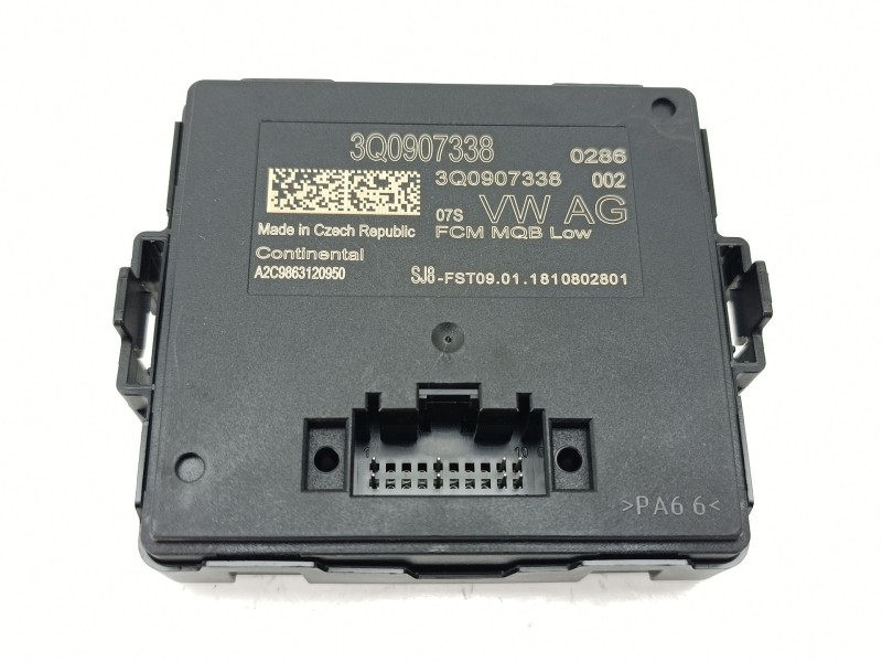 Recambio de modulo electronico para volkswagen t-roc (a11, d11) 1.5 tsi referencia OEM IAM 3Q0907338  