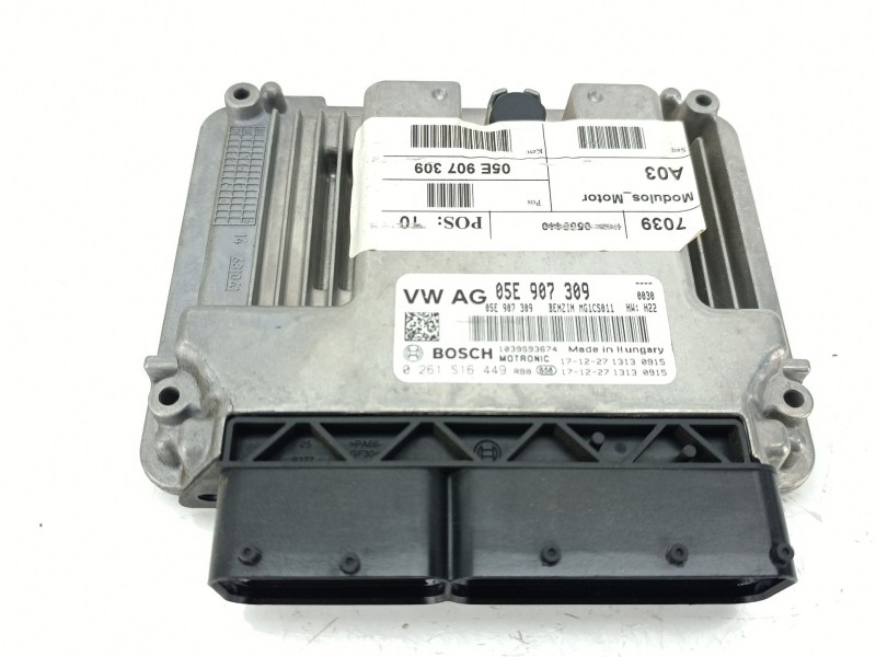 Recambio de centralita motor uce para volkswagen t-roc (a11, d11) 1.5 tsi referencia OEM IAM 5E907309  